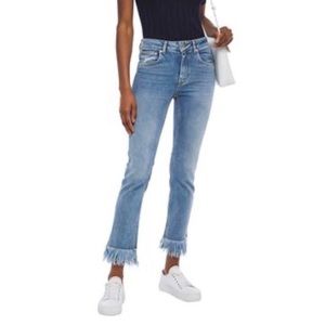 Maje Panakou Fringe Jeans.